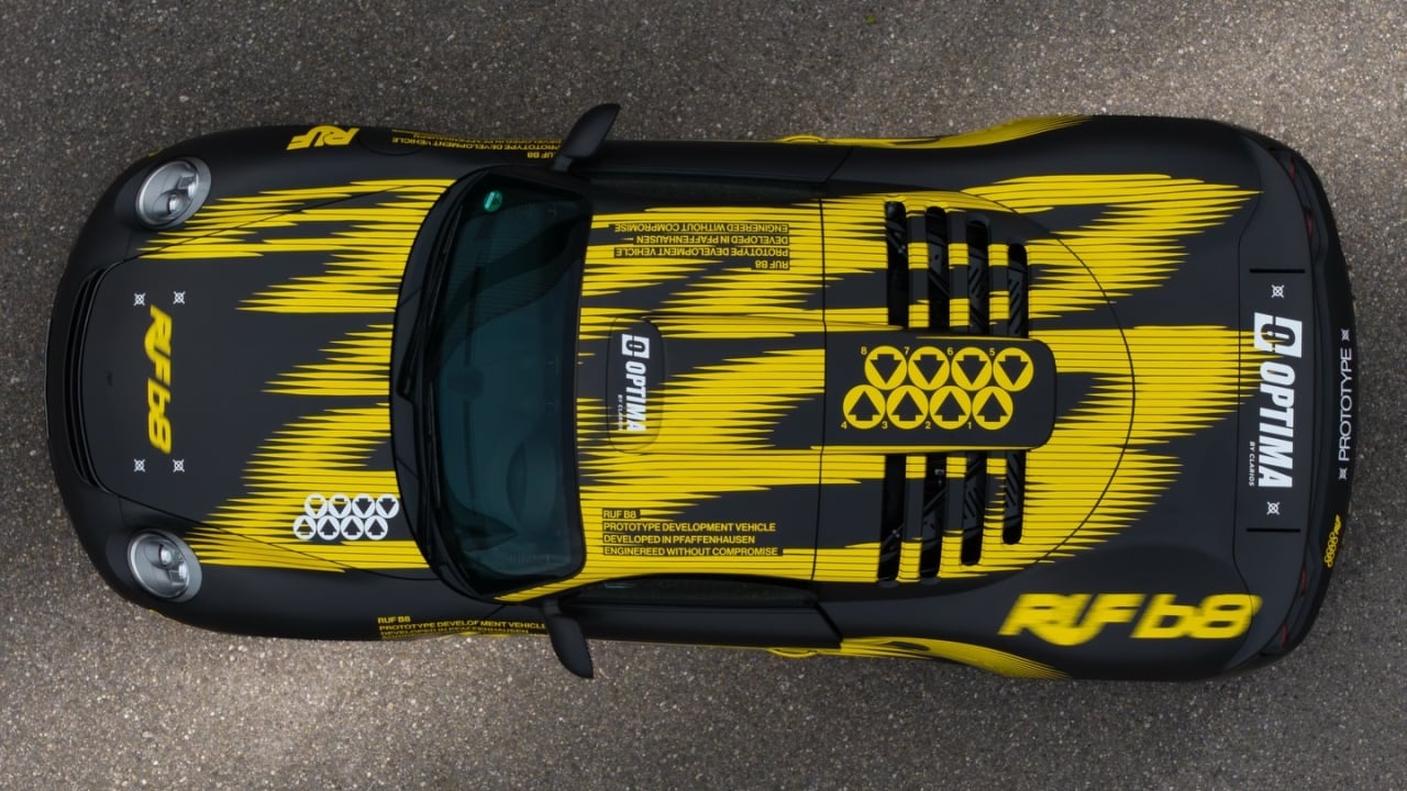 Ruf B8 Top View