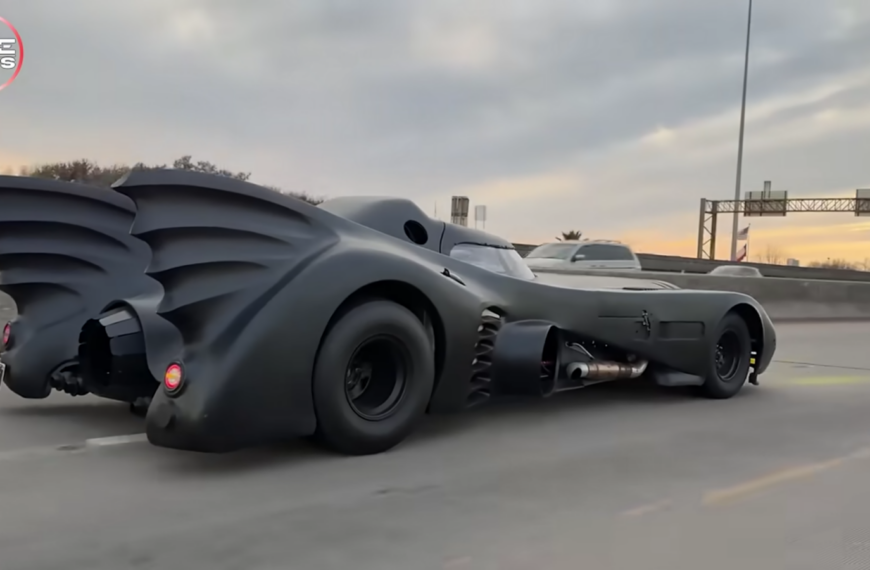 Texas Doctor Drives A 1,000-HP Batmobile On Public Roads