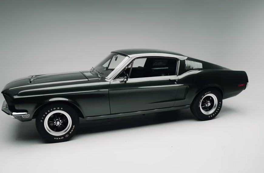 Petersen Automotive Museum Showcases The Real 1968 Bullitt Mustang