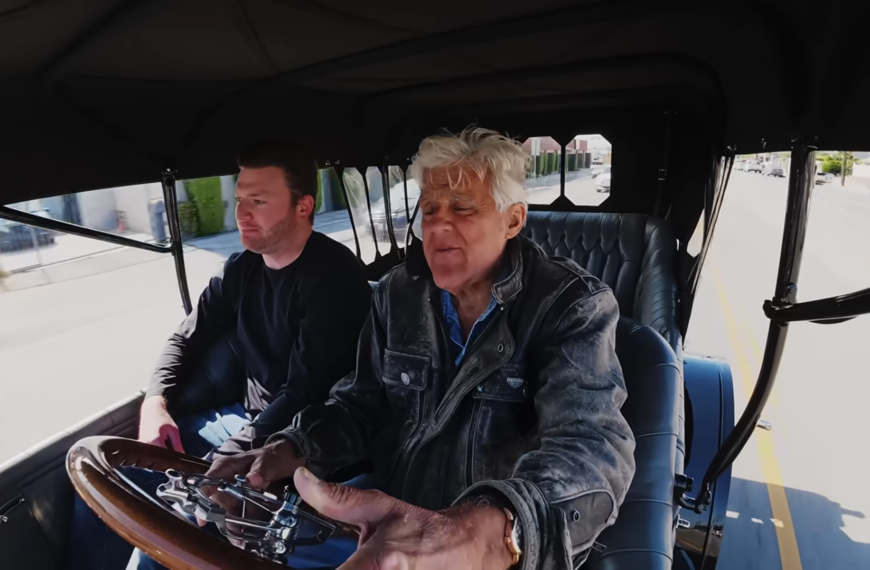Jay Leno Drives 1914 Knox With Ridiculous 496 Cubic Inch Six-Cylinder Engine