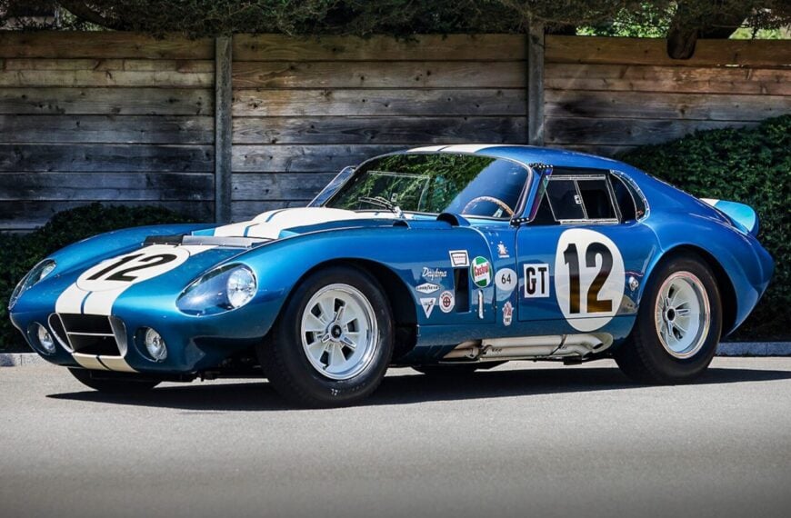 Carroll Shelby’s Own 1964 Shelby Cobra Daytona Coupe Is Going To Auction
