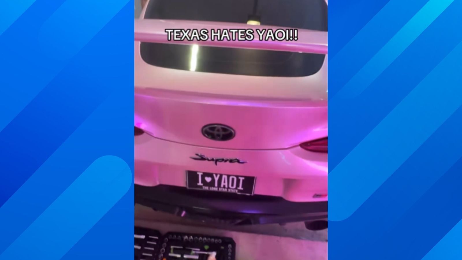 Texas DMV Revokes Driver's 'I❤️YAOI' Vanity Plate After Receiving Complaint