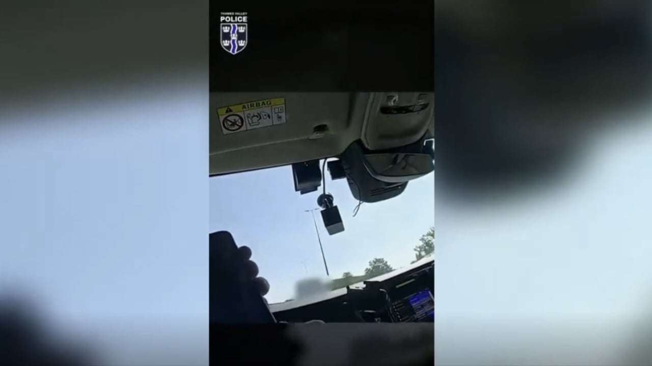 UK police motorway incident