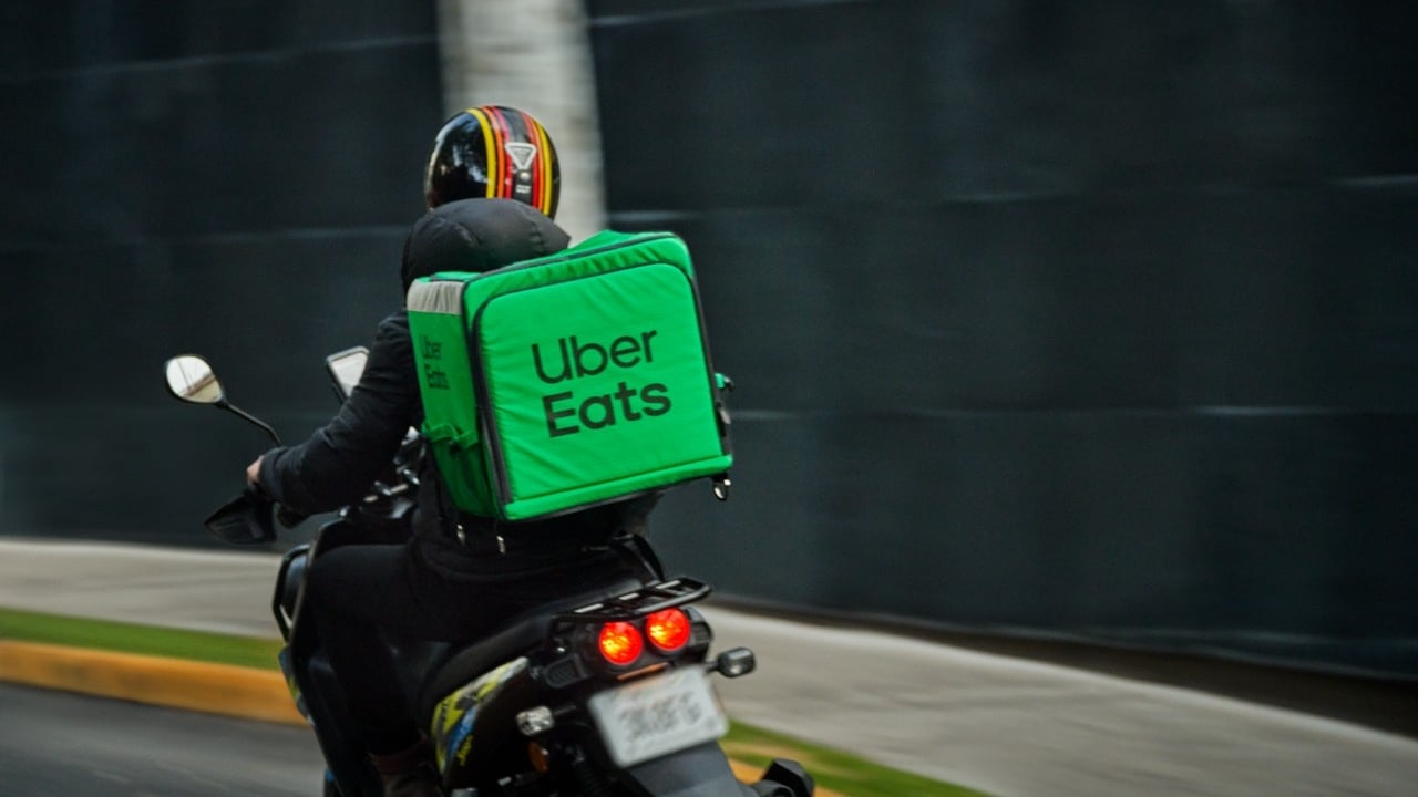 Uber Eats Bike Delivery