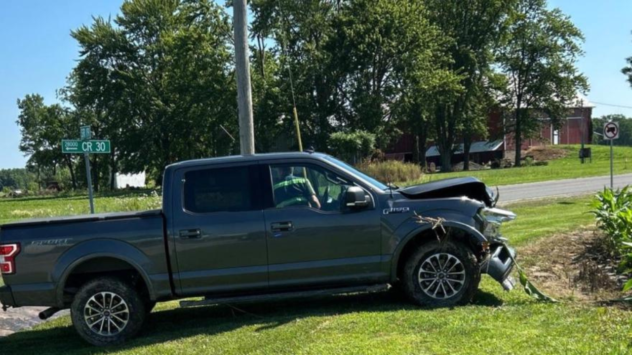 13 year old crashes stolen truck arrest