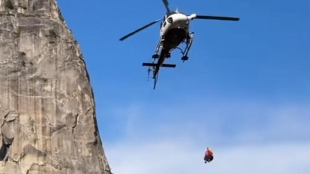 woman airlifted from yosemite trail