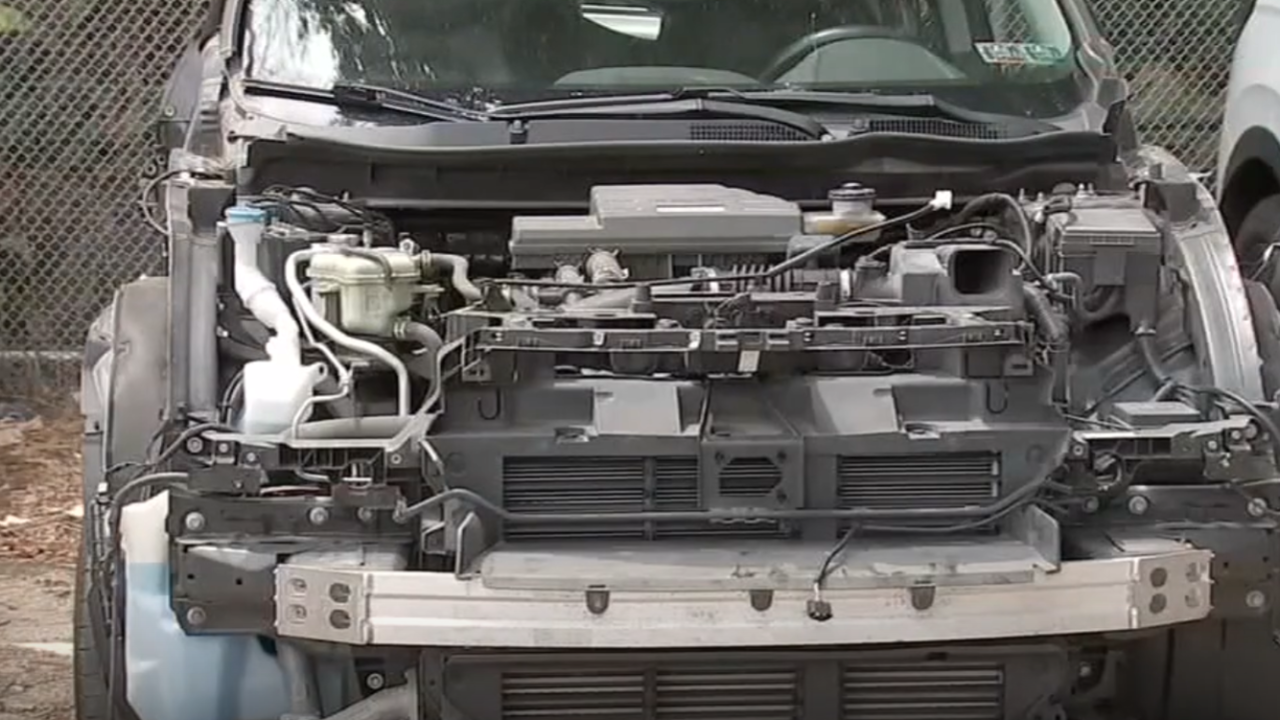cr-v engine stolen