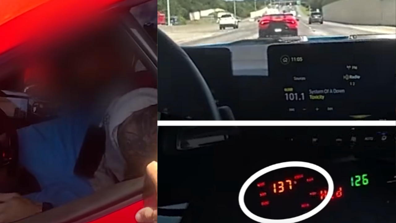 lamborghini speeds arrest
