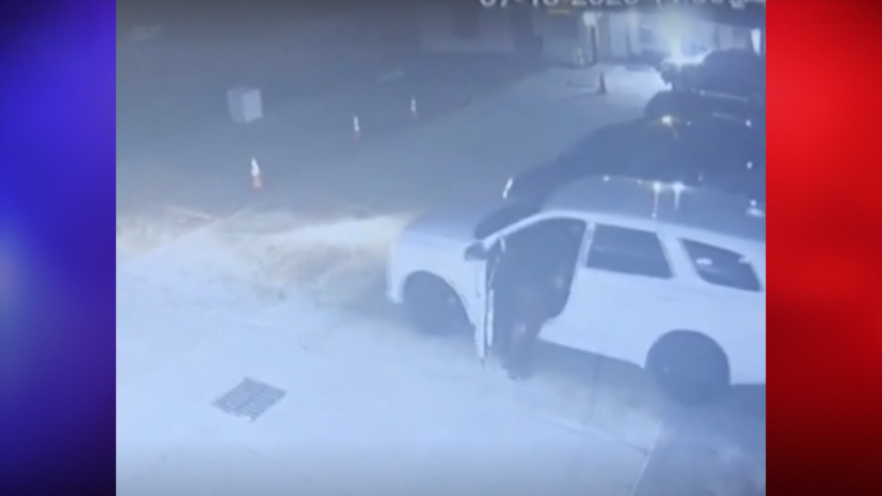car rental owner dragged by car