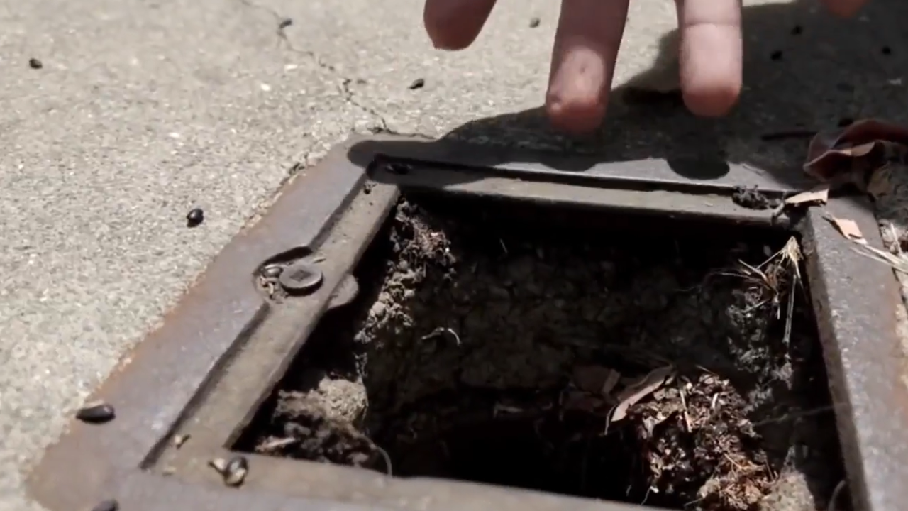 sewer grates stolen