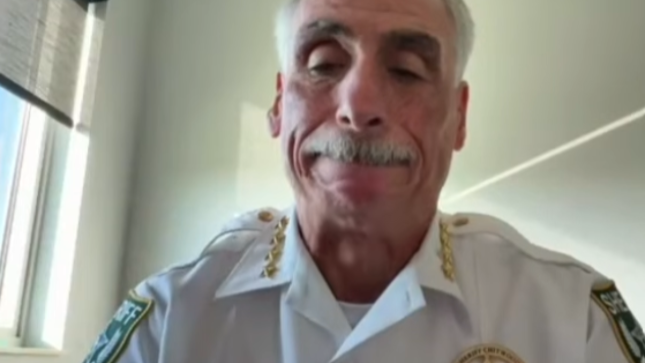 sheriff responds to deputy who drives into water