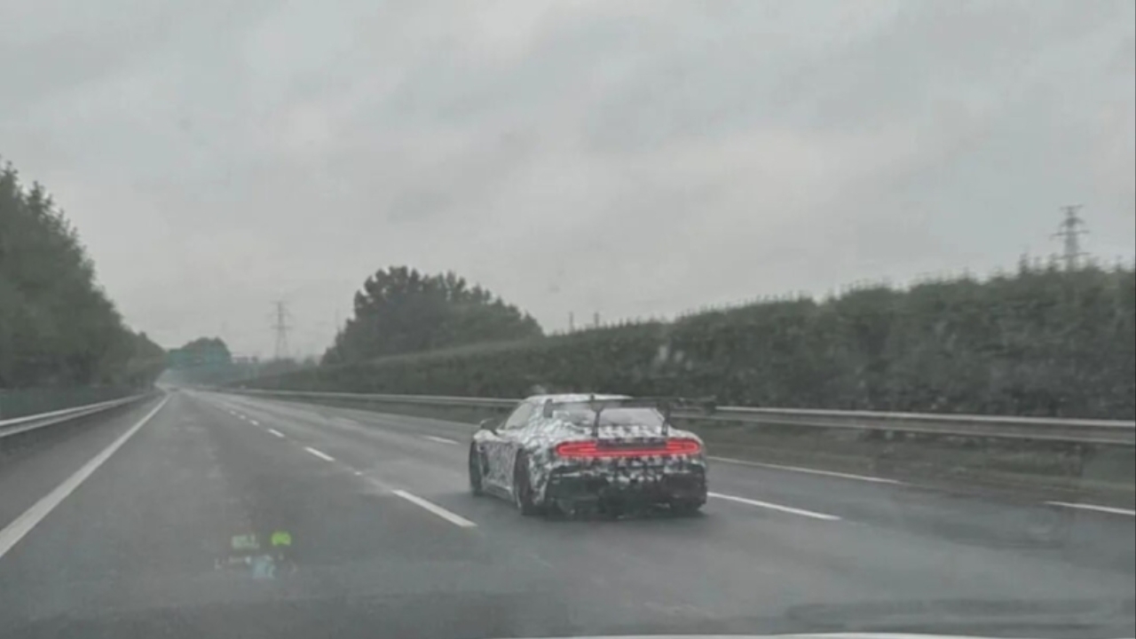 Xiaomi Hypercar Rear View Far Out