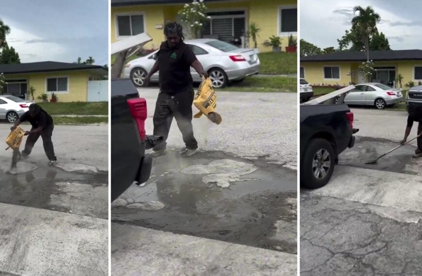 Pothole Was So Bad Her Mom Stopped Visiting — Then This Man Showed Up