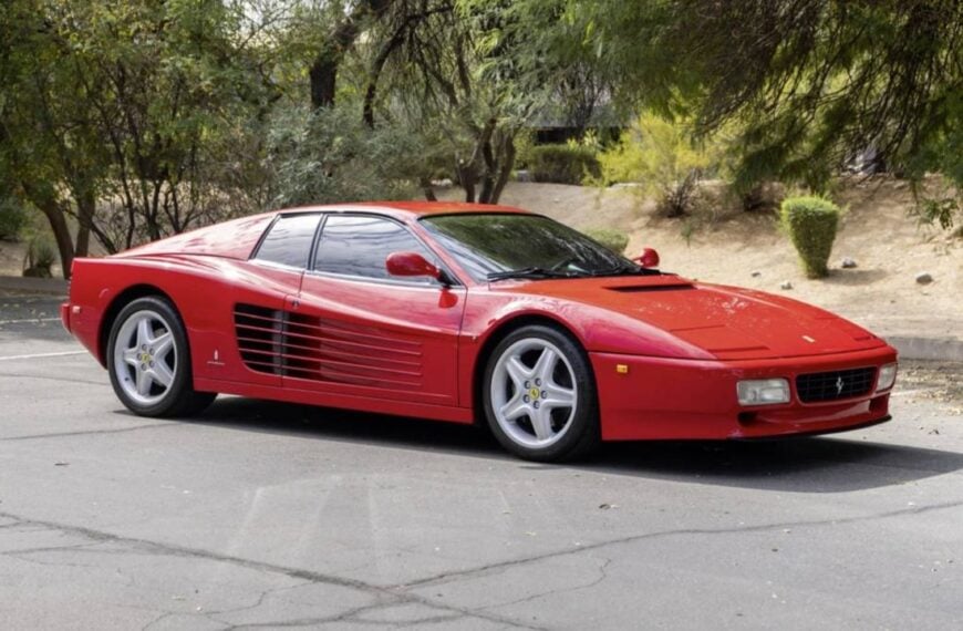 After 14 Years In Storage, This 1994 Ferrari 512 TR Is Now For Sale… For A Hefty Price