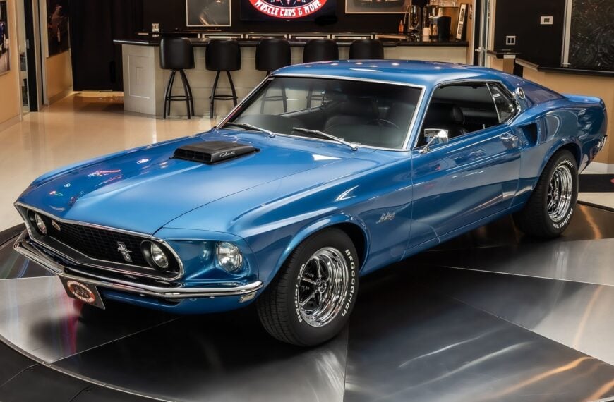 This Stunning 1969 Ford Mustang R Code 428SCJ Drag Pack Could Be Yours