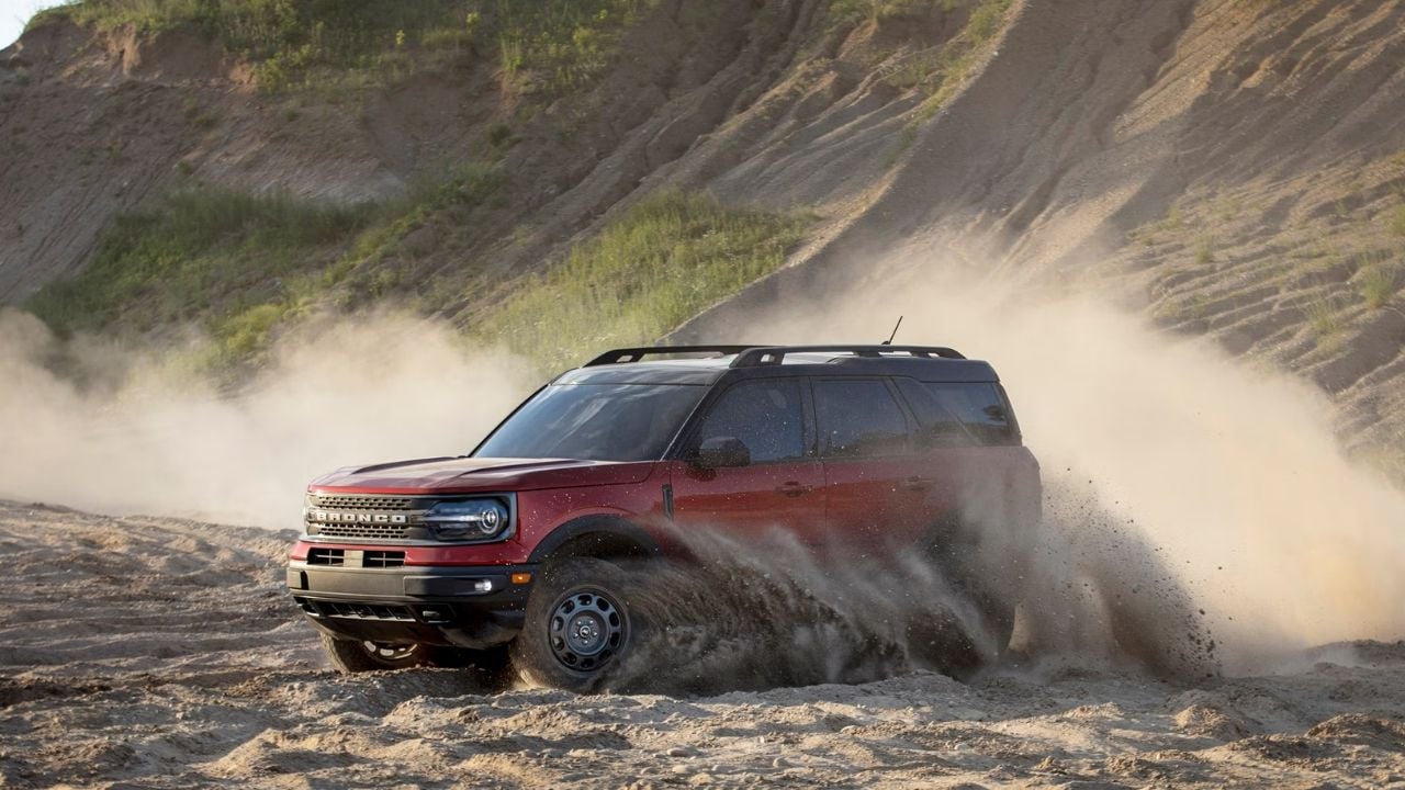 2021 Ford Bronco Sport Red