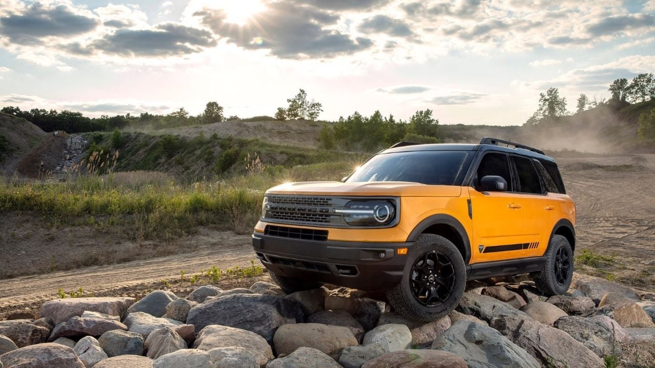 2021 Ford Bronco Yellow