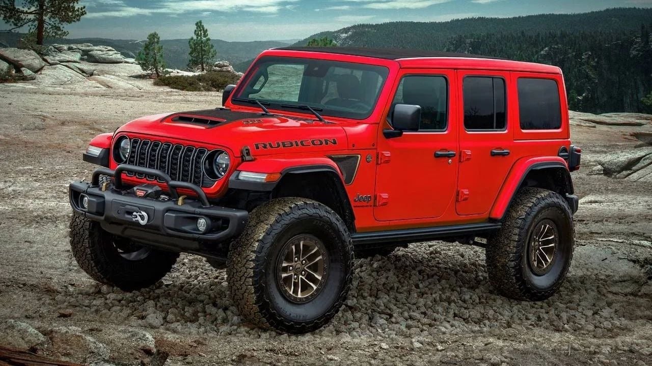 2022 Jeep Wrangler Rubicon Side View