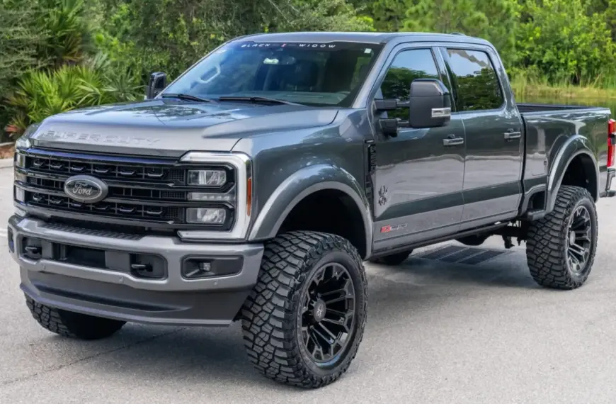 This Ford F-250 Super Duty Black Widow Depreciated $39,000 In Two Years