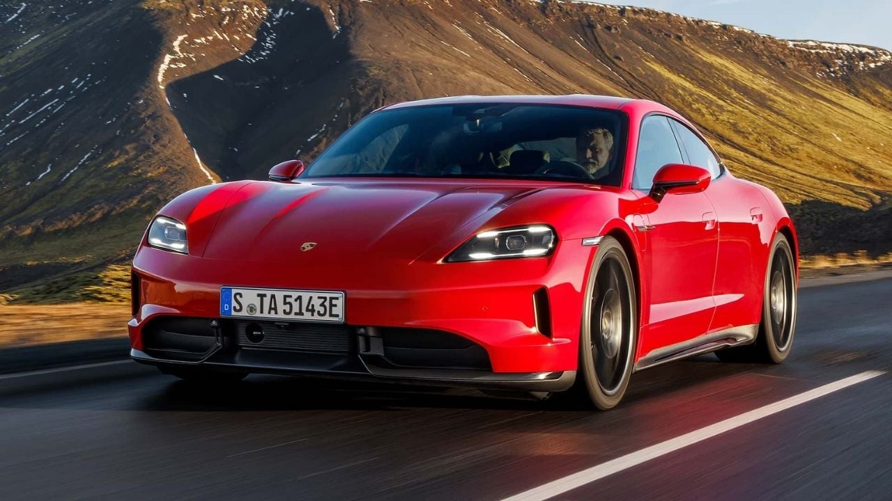 2025 Porsche Taycan GT Front View