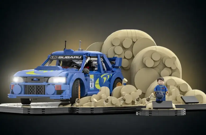 This Colin McRae Subaru Lego Set Is Pure Awesomeness And Needs Your Vote