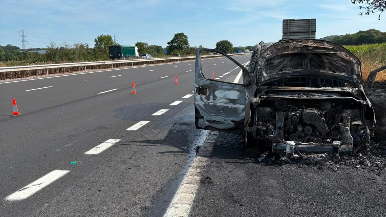 Car Fire Sparks Major Emergency Response as Crews Prevent Blaze Spreading