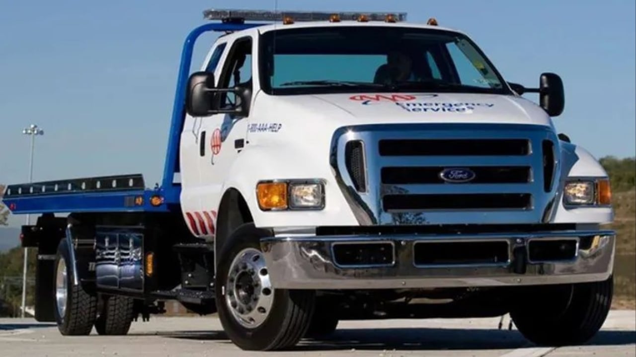 AAA Truck Front View