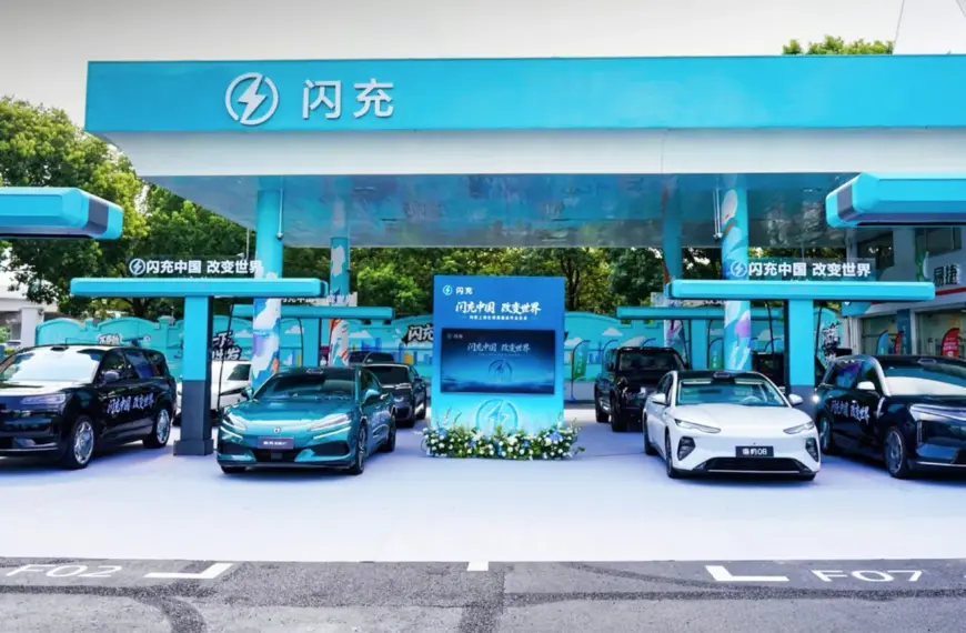 Oil Company Works With Chinese EV Giant To Turn Gas Stations Into EV Charging Hubs