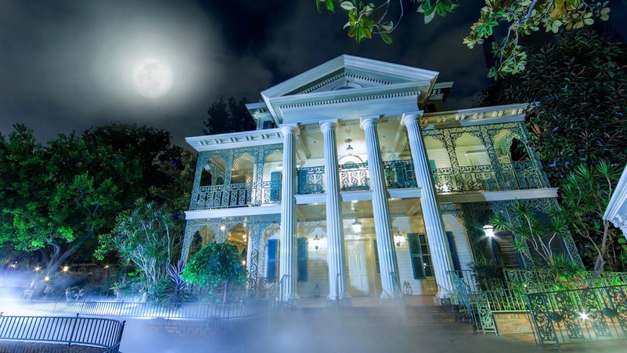 Behind the Attraction Haunted Mansion
