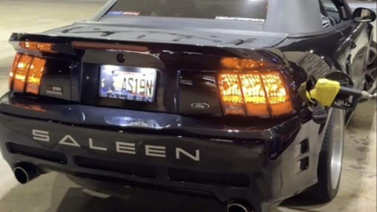 Bradleys Saleen Mustang Rear View