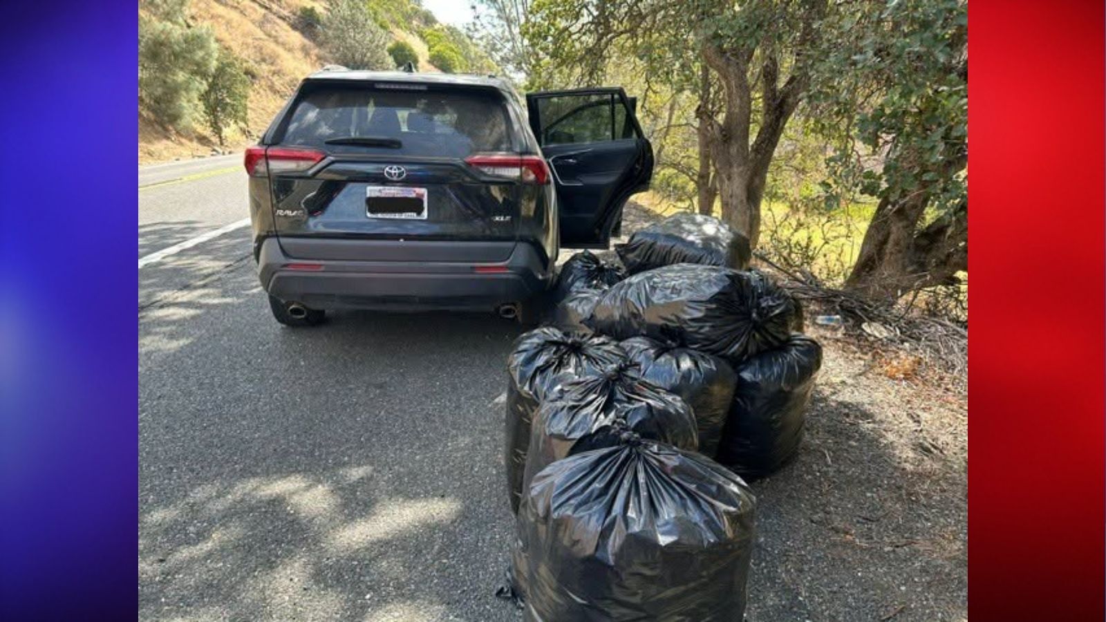 California Driver Caught Speeding With Nearly 500 Pounds of Marijuana Stuffed in SUV