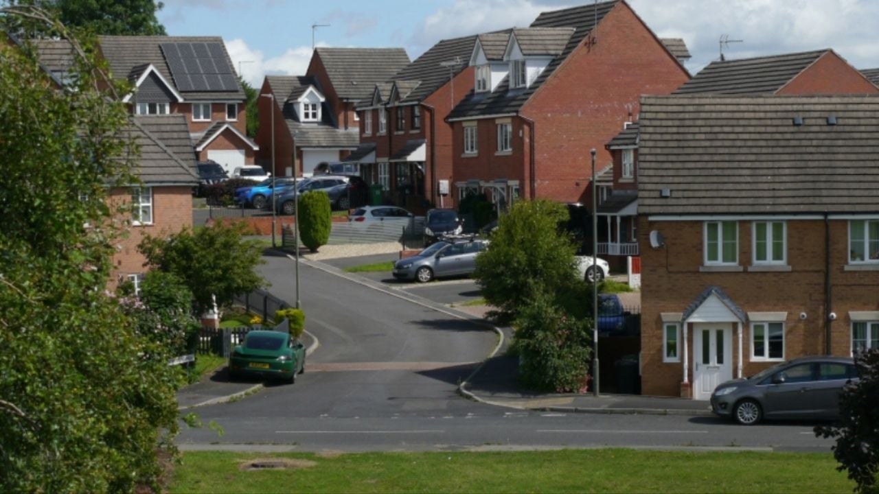 Cars Parked At UK Homes