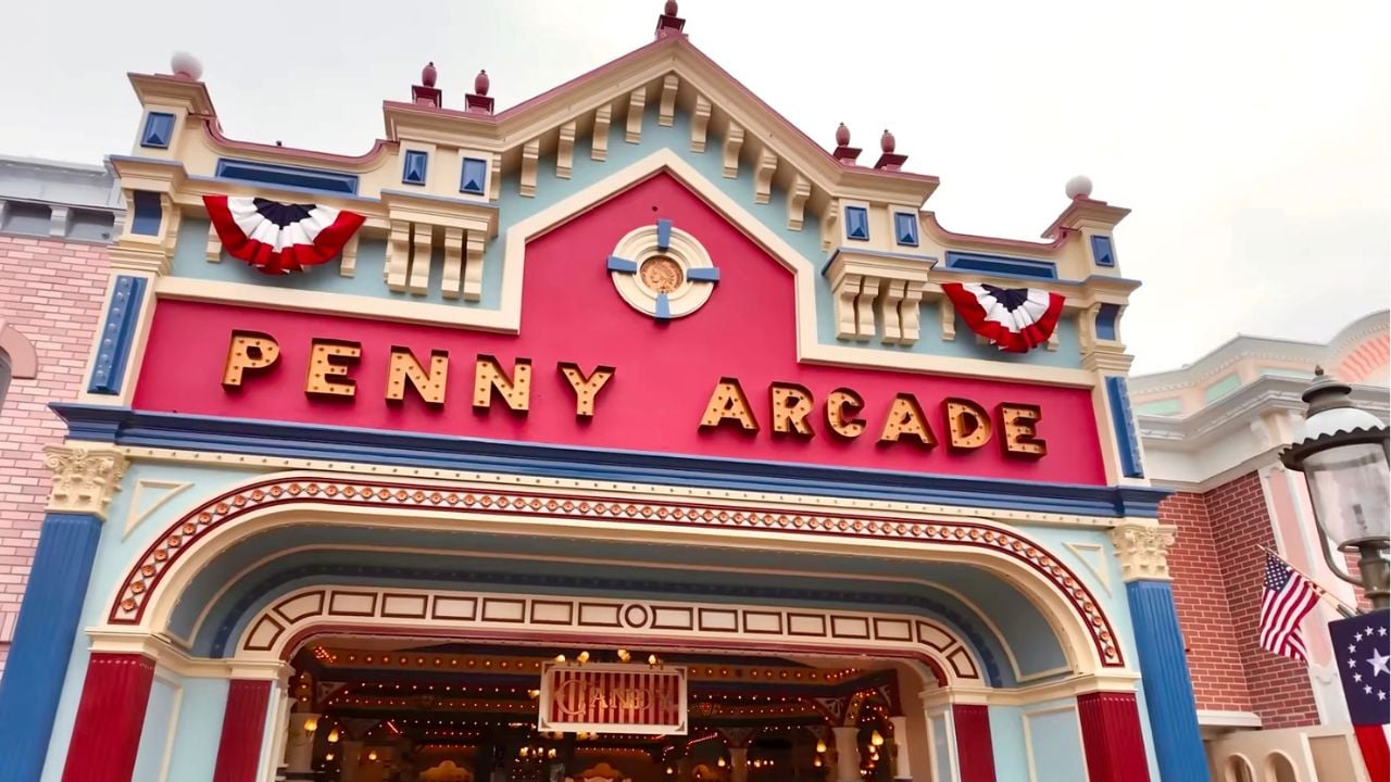 Disneyland Main Street Penny Arcade