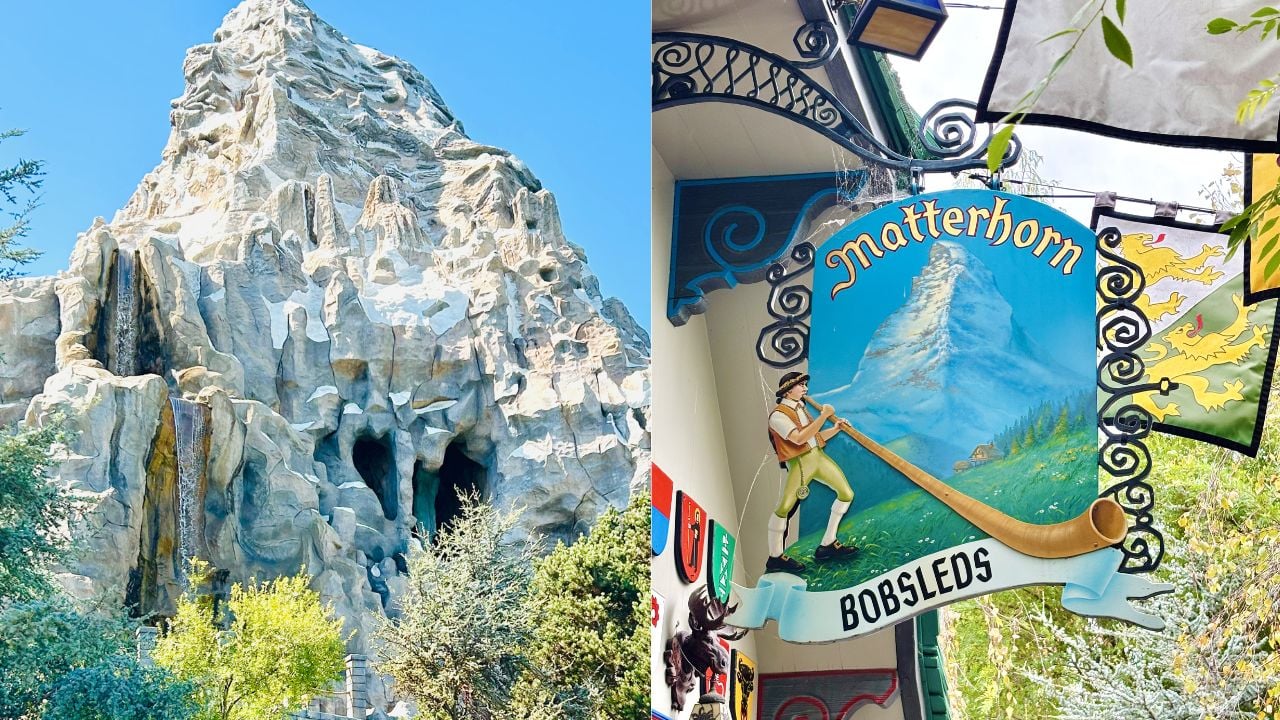 Disneyland Matterhorn Bobsleds 1