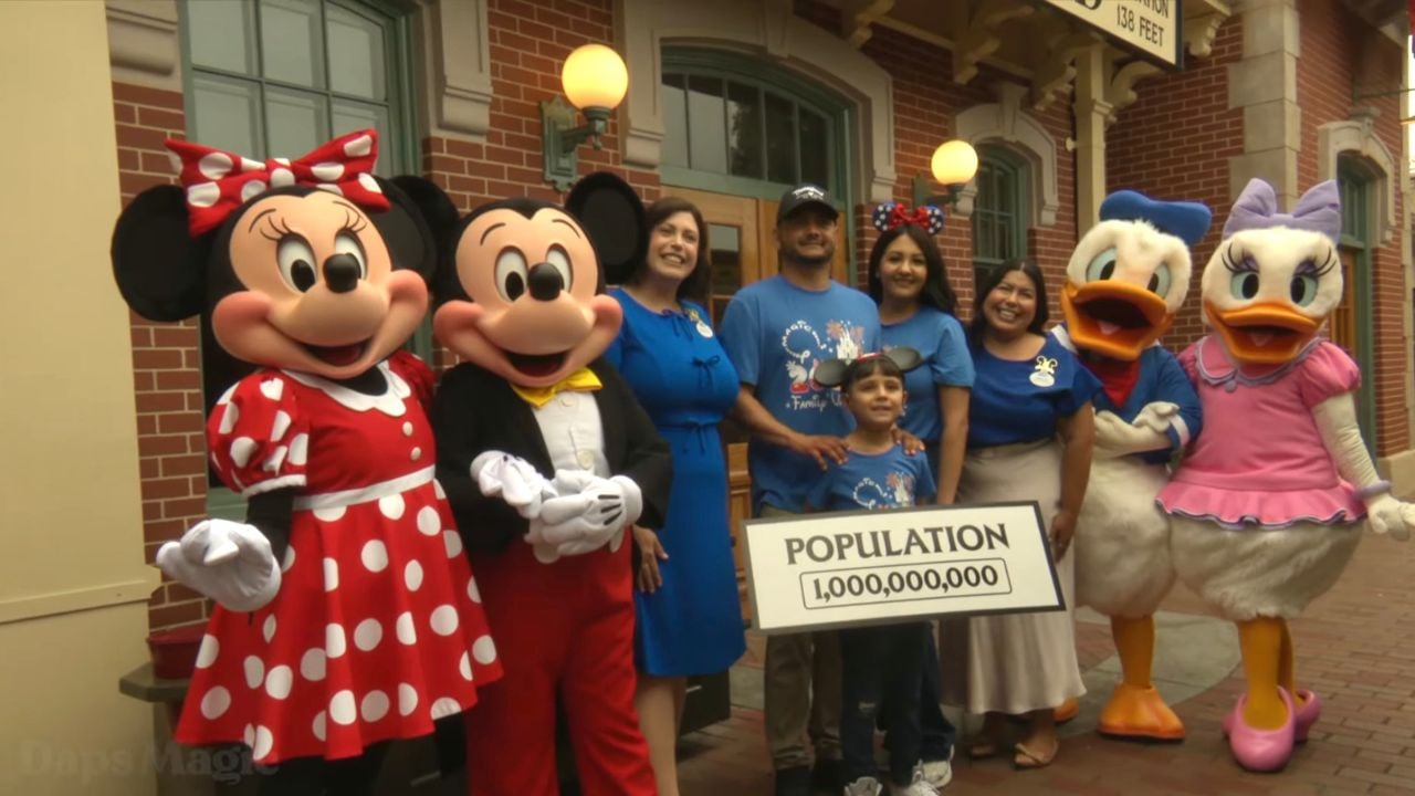 Disneyland One Billionth Guest