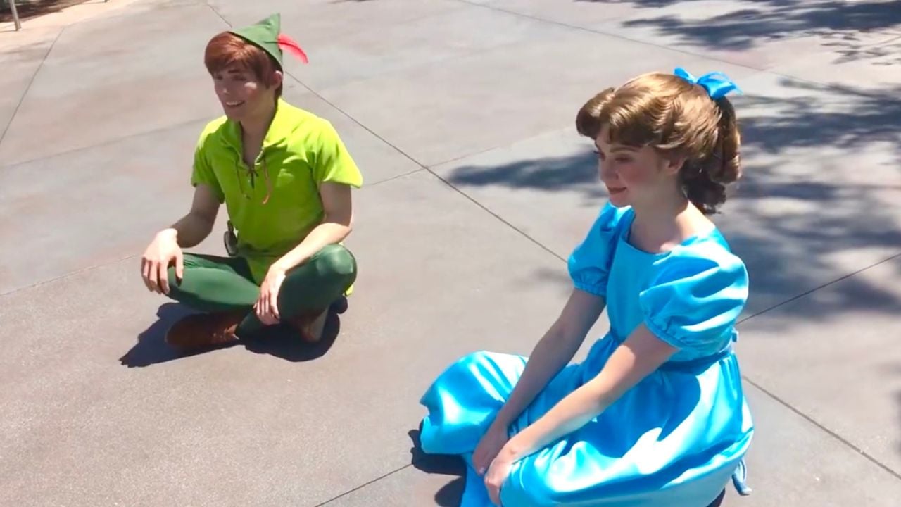 Disneyland Peter Pan and Wendy