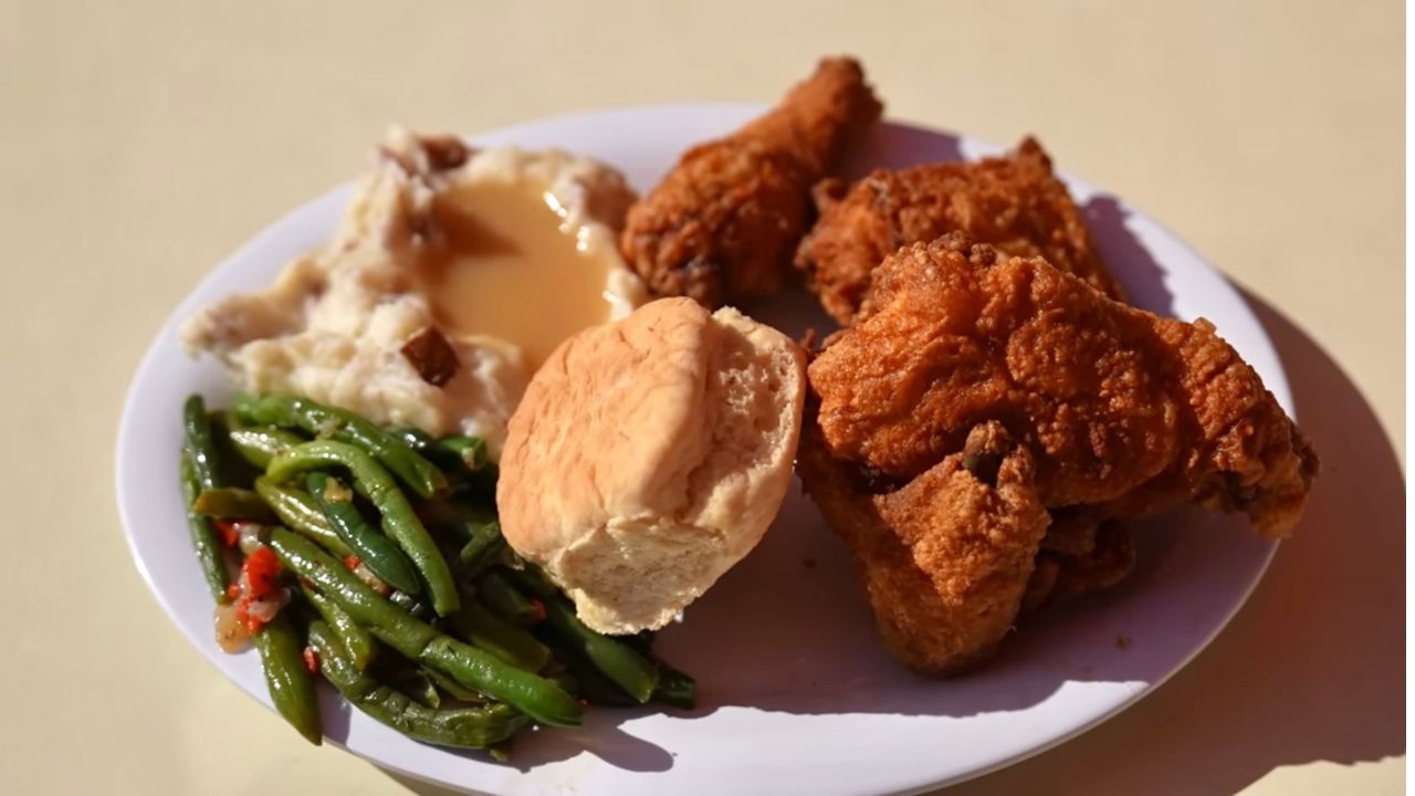 Disneyland Plaza Inn Fried Chicken