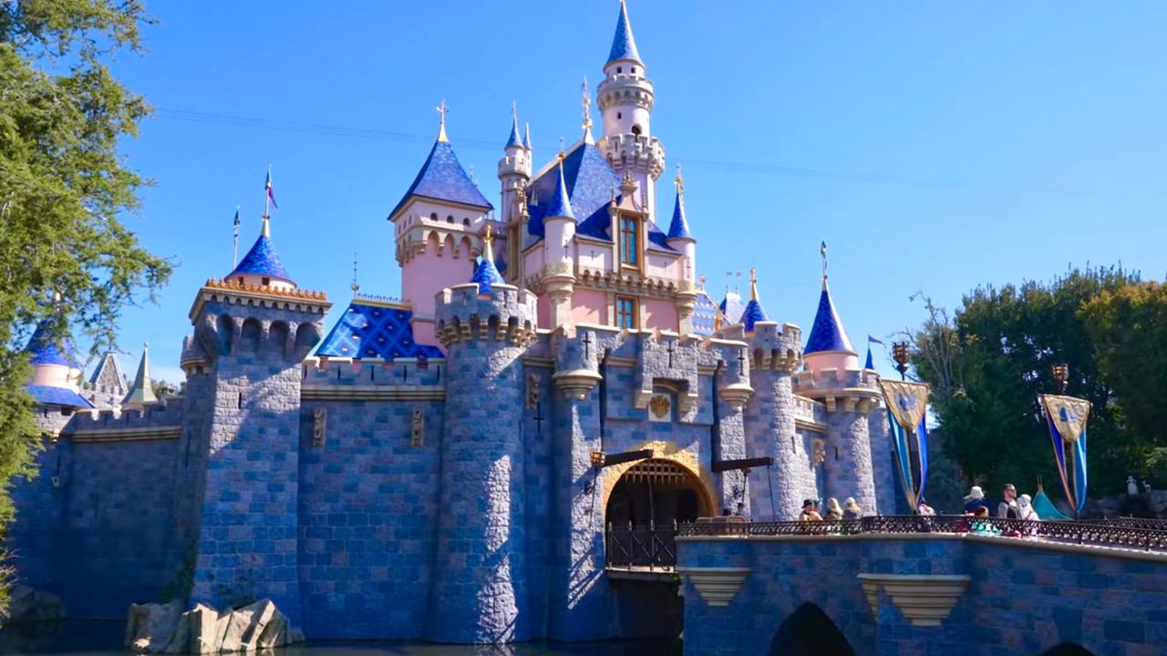 Disneyland Sleeping Beauty Castle Summer