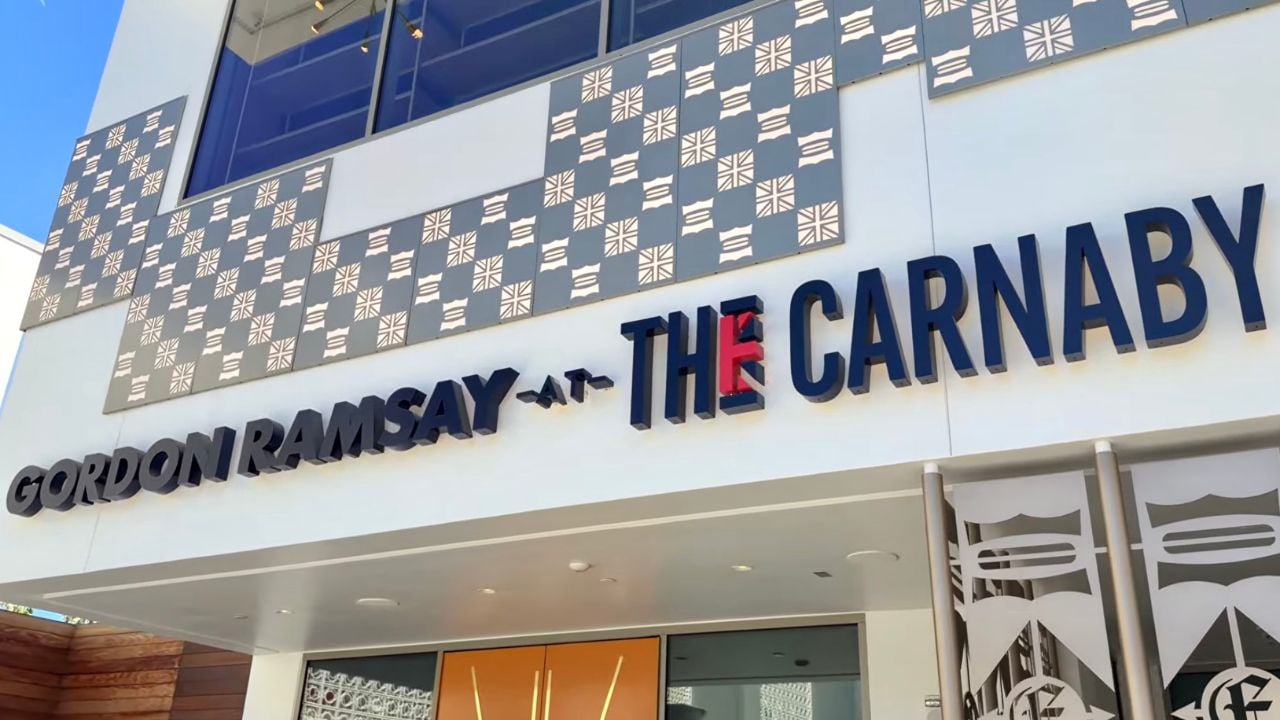 Downtown Disney Gordon Ramsay at the Carnaby