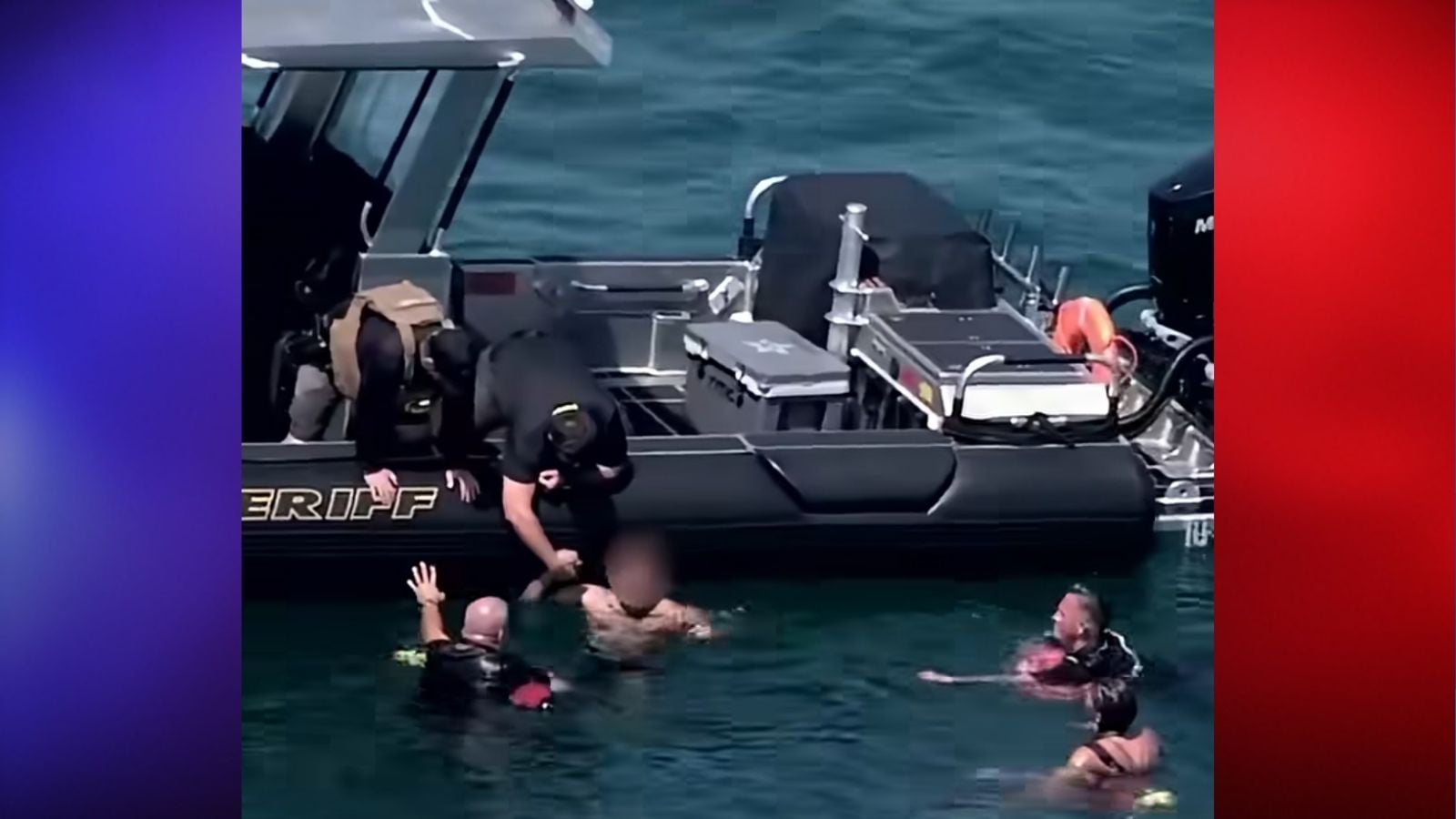 Florida Deputies Race Offshore to Save Man Who Said He Didn't Want to Return