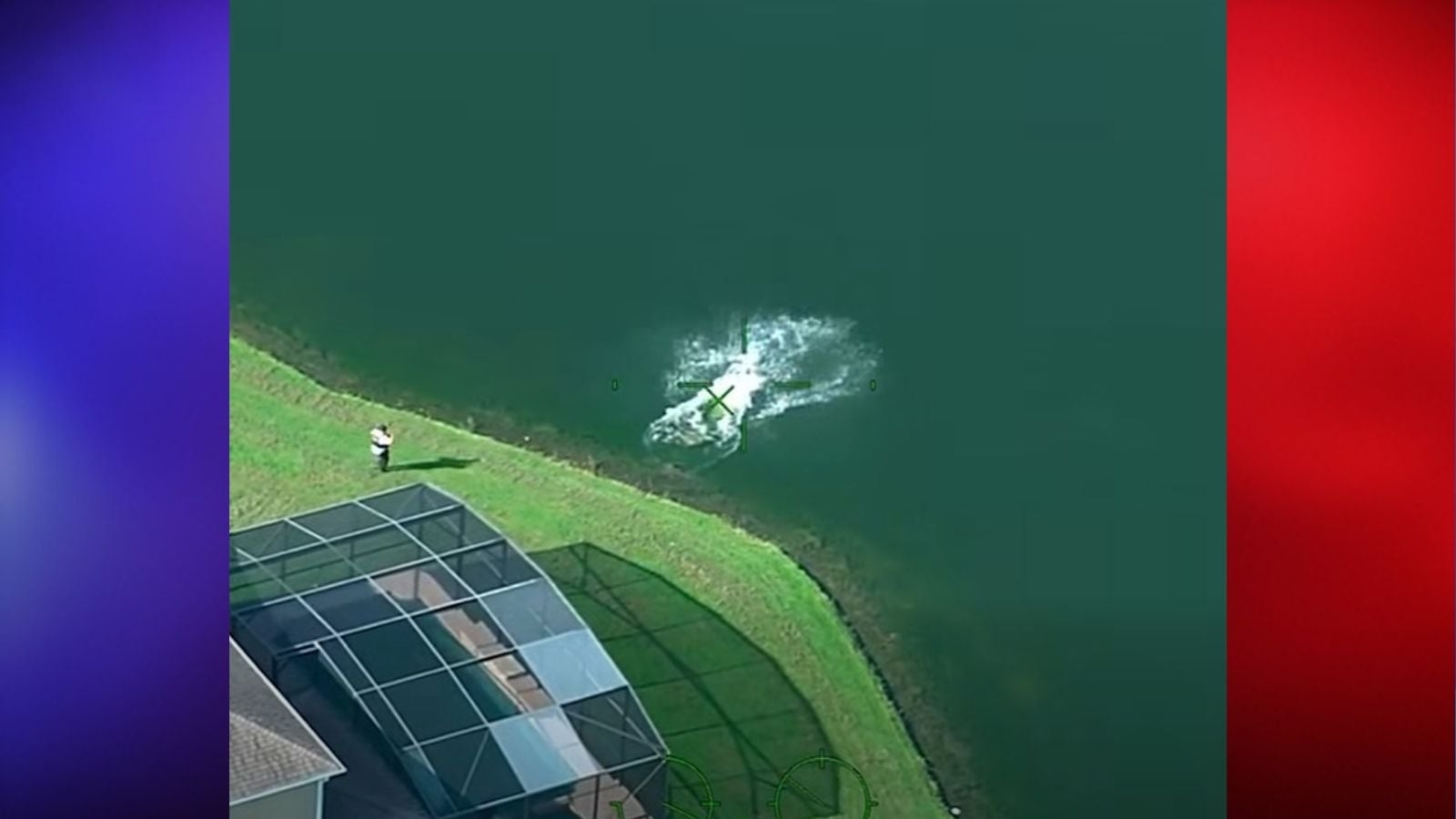 Florida Wanted Suspect Jumps Into Pond To Escape Deputies, Finds Them Waiting on the Other Side