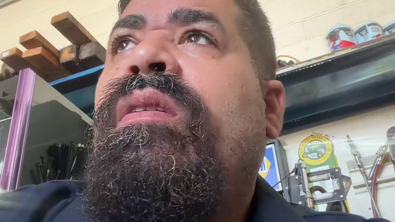 Frustrated Richard Mechanic