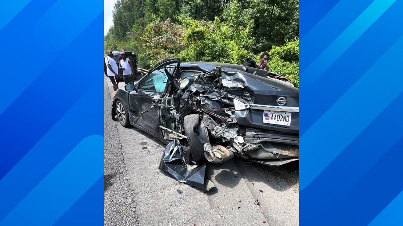 Georgia Tire Worker Cheats Death by 45 Seconds After Van Is Demolished on I-20