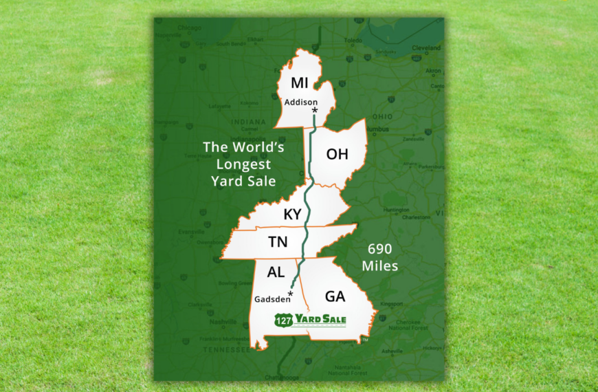 The World’s Longest Yard Sale Takes Over 690 Miles of Highway This Week