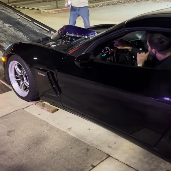 A Corvette Owner Claimed Police Were Waiting for Him, So He Called a Tow Truck