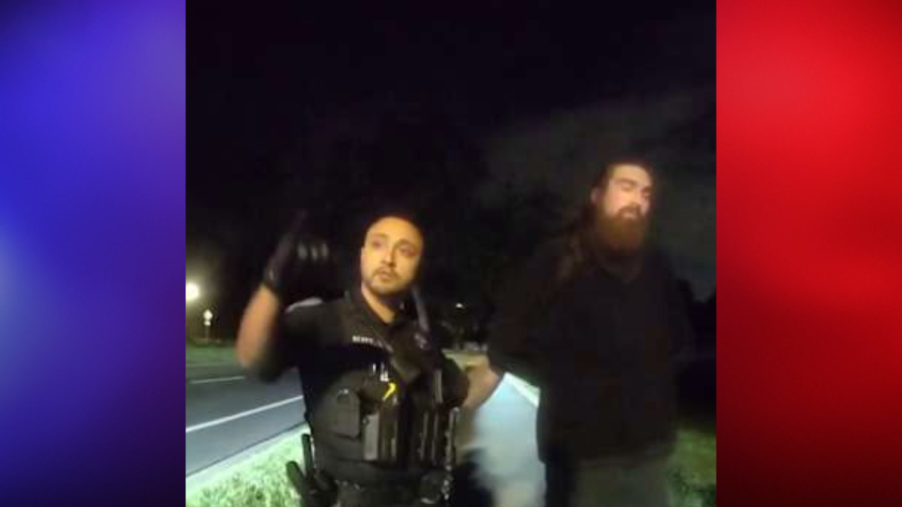 Man arrested destroying fake flock cameras