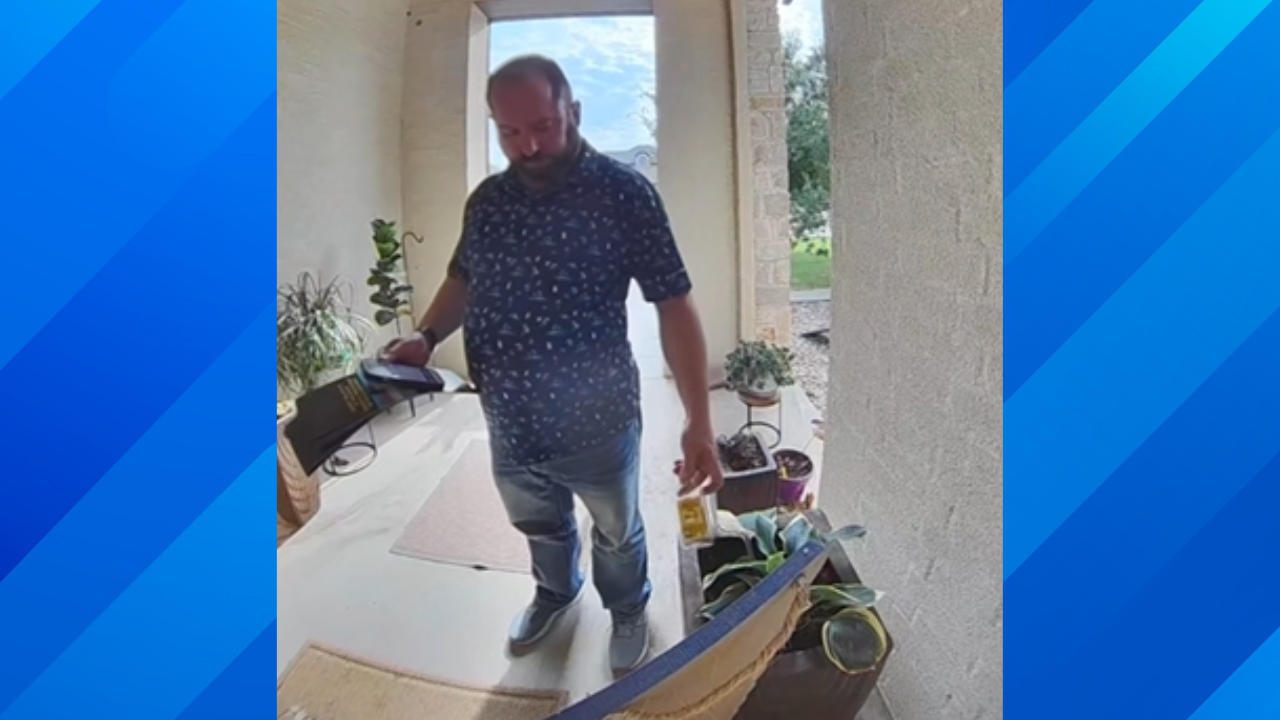 County Commissioner Tosses Fireball on Porch
