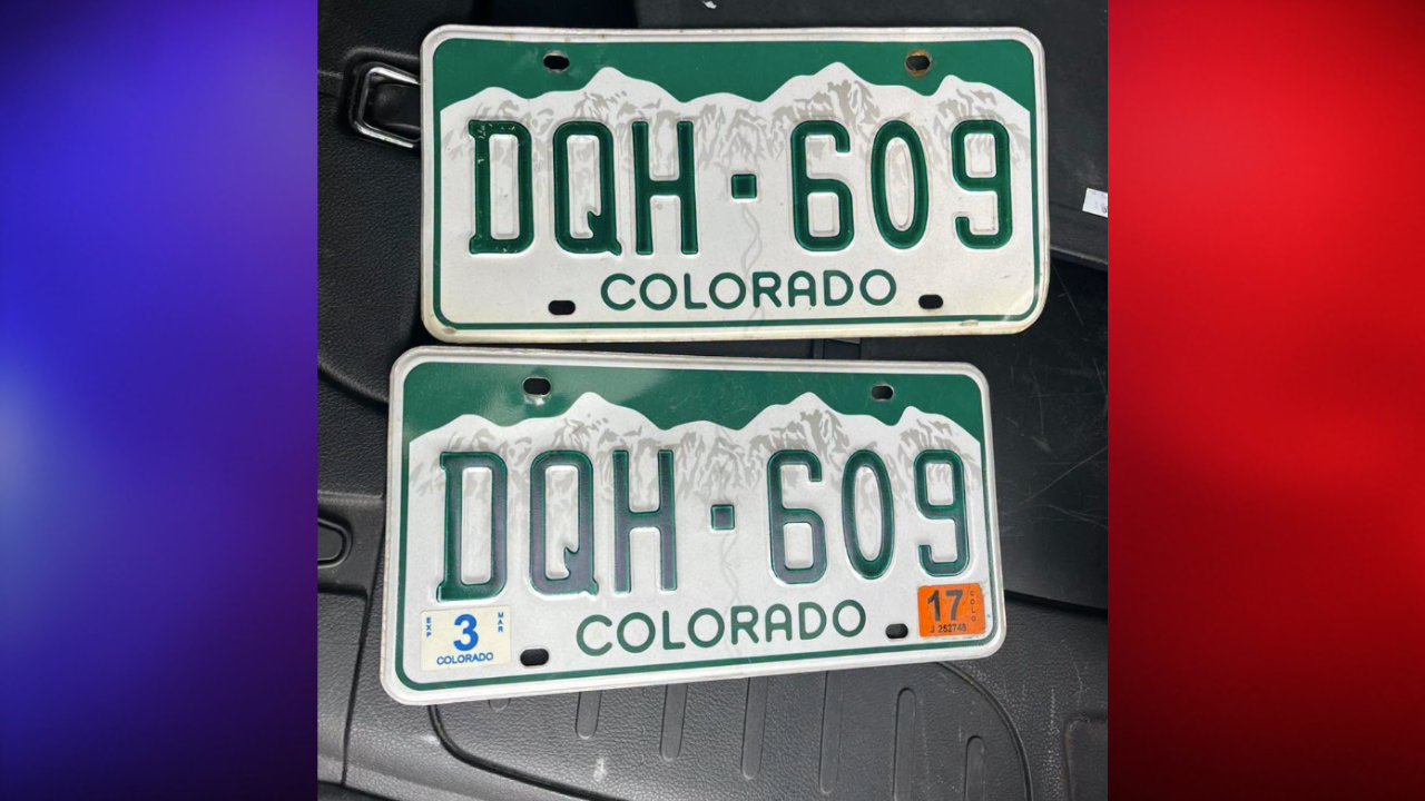 colorado plate expired