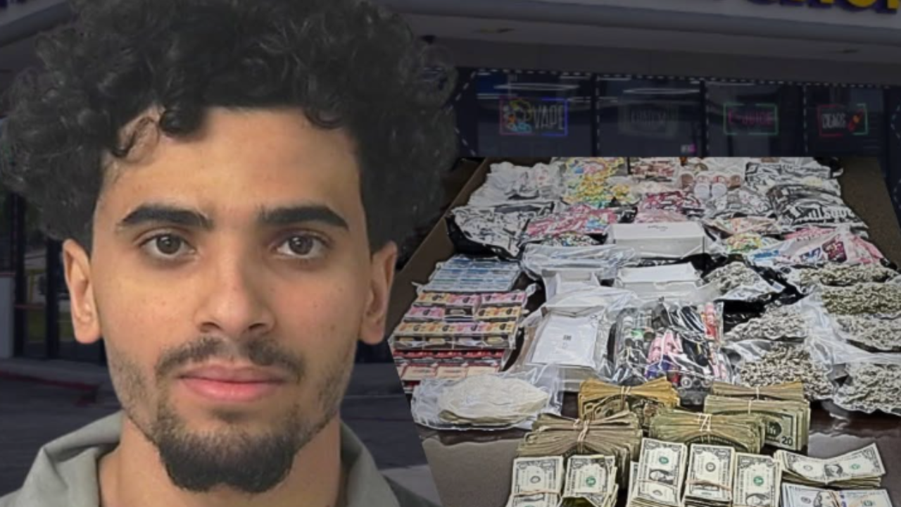 vape store busted for weed