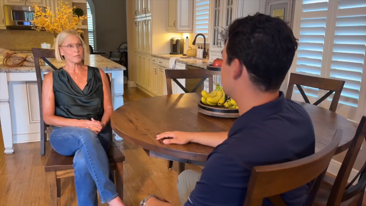 woman interviewed by WPTV about her disel dillema